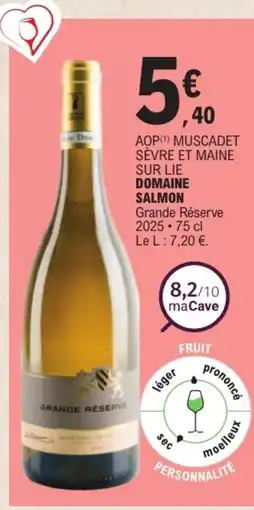 E.Leclerc Domaine Salmon Muscadet Sèvre et Maine offre