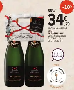 E.Leclerc De Champagne Aoc champagne brut offre