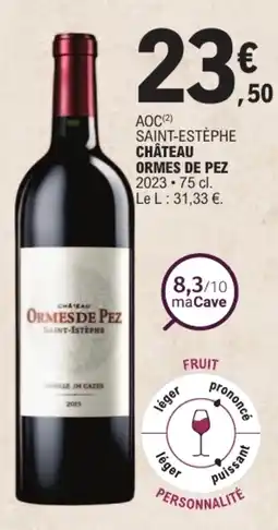 E.Leclerc Château Ormes de Pez offre
