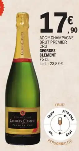 E.Leclerc GEORGES CLÉMENT CHAMPAGNE offre