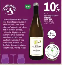 E.Leclerc Domaine Jo Pithon offre