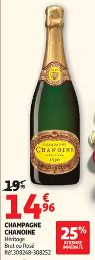 Auchan Chanoine Champagne offre