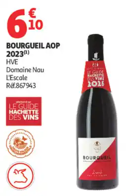 Auchan Domaine Nau Bourgueil AOP offre