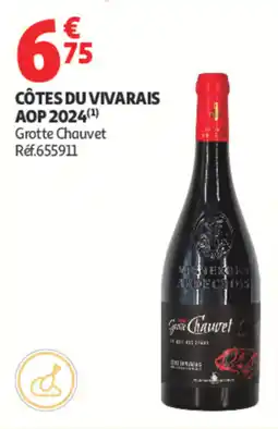 Auchan Grotte Chauvet CÔTES DU VIVARAIS offre