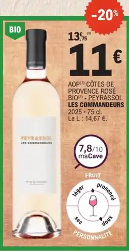 E.Leclerc PEYRASSOL LES COMMANDEURS offre