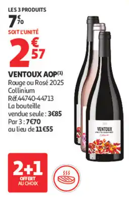 Auchan Collinium Ventoux AOP offre