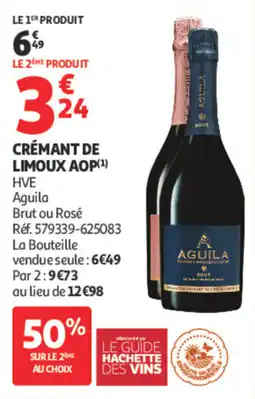 Auchan Aguila Crémant de Limoux AOP offre