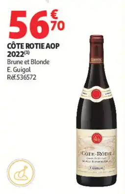Auchan E. Guigal CÔTE ROTIE AOP offre