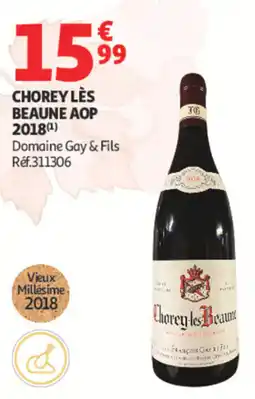 Auchan Chorey-lès-Beaune AOP offre