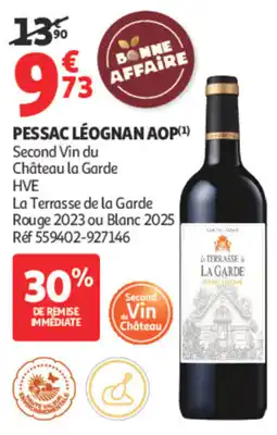 Auchan La Terrasse de la Garde Pessac Léognan AOP offre