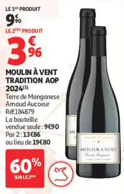 Auchan Amaud Aucoeur MOULIN À VENT offre