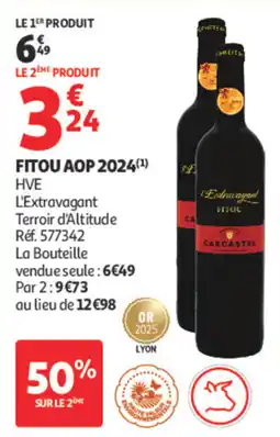 Auchan CASCASTEL FITOU AOP 2024 offre