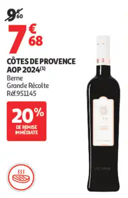 Auchan Berne CÔTES DE PROVENCE offre