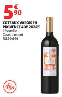 Auchan L'Escarelle Cuvée L'Instant offre