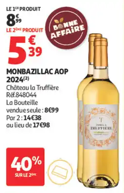 Auchan Château la Truffière MONBAZILLAC AOP offre