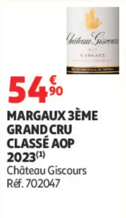 Auchan Château Giscours offre