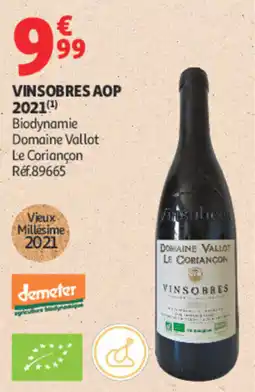 Auchan Domaine Vallot Le Coriançon offre