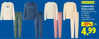 Lidl ESMARA KIDS Pyjama enfant offre