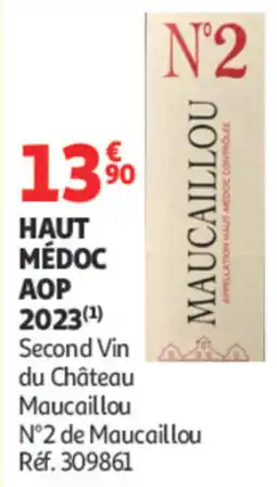 Auchan MAUCAILLOU HAUT MÉDOC AOP offre