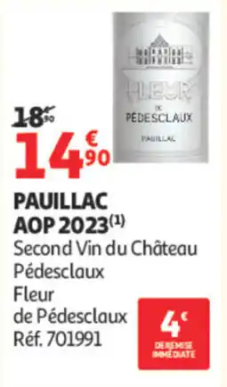 Auchan Fleur de Pédesclaux Pauillac offre