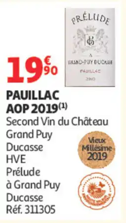 Auchan Grand Puy Ducasse Prélude offre