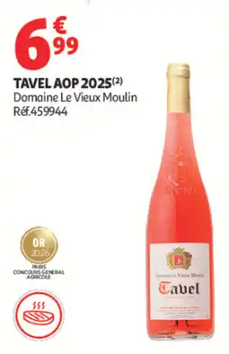 Auchan Domaine Le Vieux Moulin Tavel offre