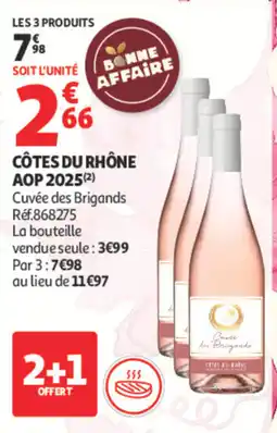 Auchan Cuvée des Brigands offre