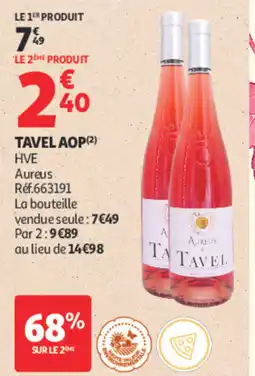 Auchan Aureus Tavel AOP offre