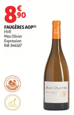 Auchan Mas Olivier Faugères AOP offre