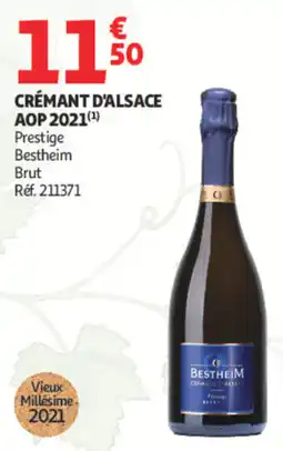 Auchan Bestheim Crémant d'Alsace offre