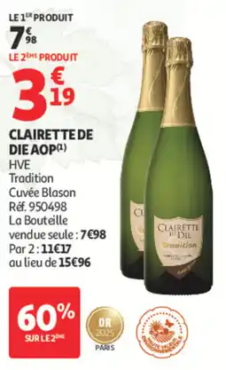 Auchan Clairette de Die AOP offre