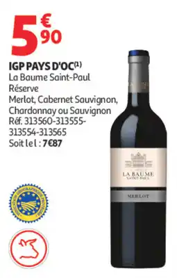 Auchan LA BAUME Saint-Paul offre