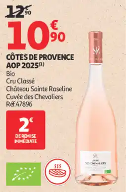 Auchan Cuvée des Chevaliers offre