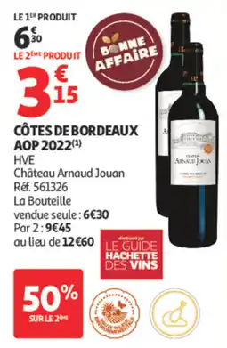 Auchan Château Arnaud Jouan offre
