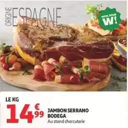 Auchan BODEGA JAMBON SERRANO offre