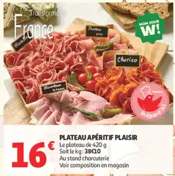 Auchan Auchan Plateau apéritif plaisir offre
