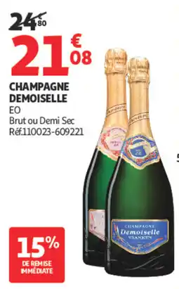 Auchan Demoiselle Champagne offre