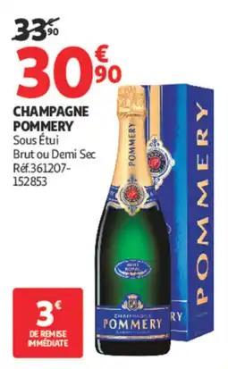 Auchan POMMERY Champagne offre