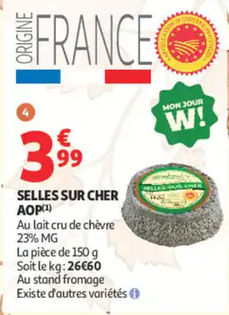 Auchan SELLES SUR CHER AOP offre