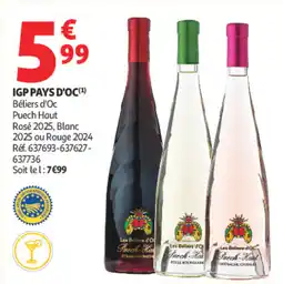 Auchan Les Béliers d'OC Puech-Haut offre