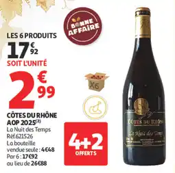 Auchan La Nuit des Temps offre