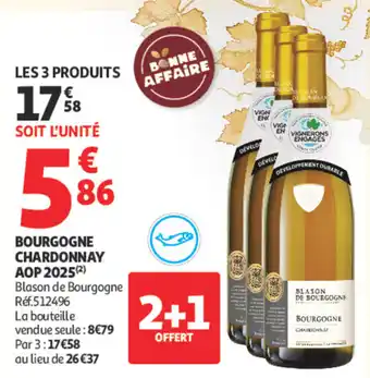 Blason de Bourgogne Bourgogne Chardonnay
