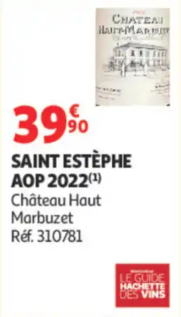 Auchan Château Haut Marbuzet offre