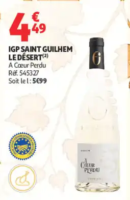 Auchan A Coeur Perdu offre