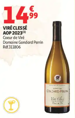 Auchan Gondard-Perrin Viré Clessé offre