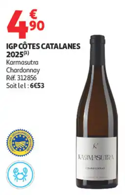Auchan Karmasutra Chardonnay offre