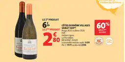 Auchan SABLET CÔTES DU RHÔNE VILLAGES offre