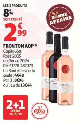Auchan Capitoulat Fronton AOP offre