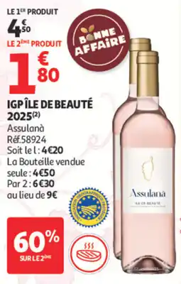 Auchan Assulanà IGP Île de Beauté offre
