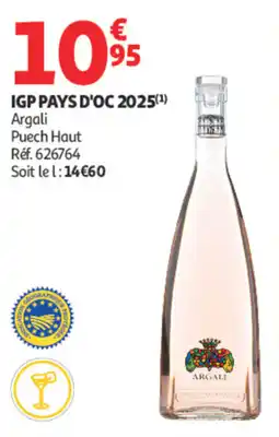 Auchan Argali Puech Haut offre